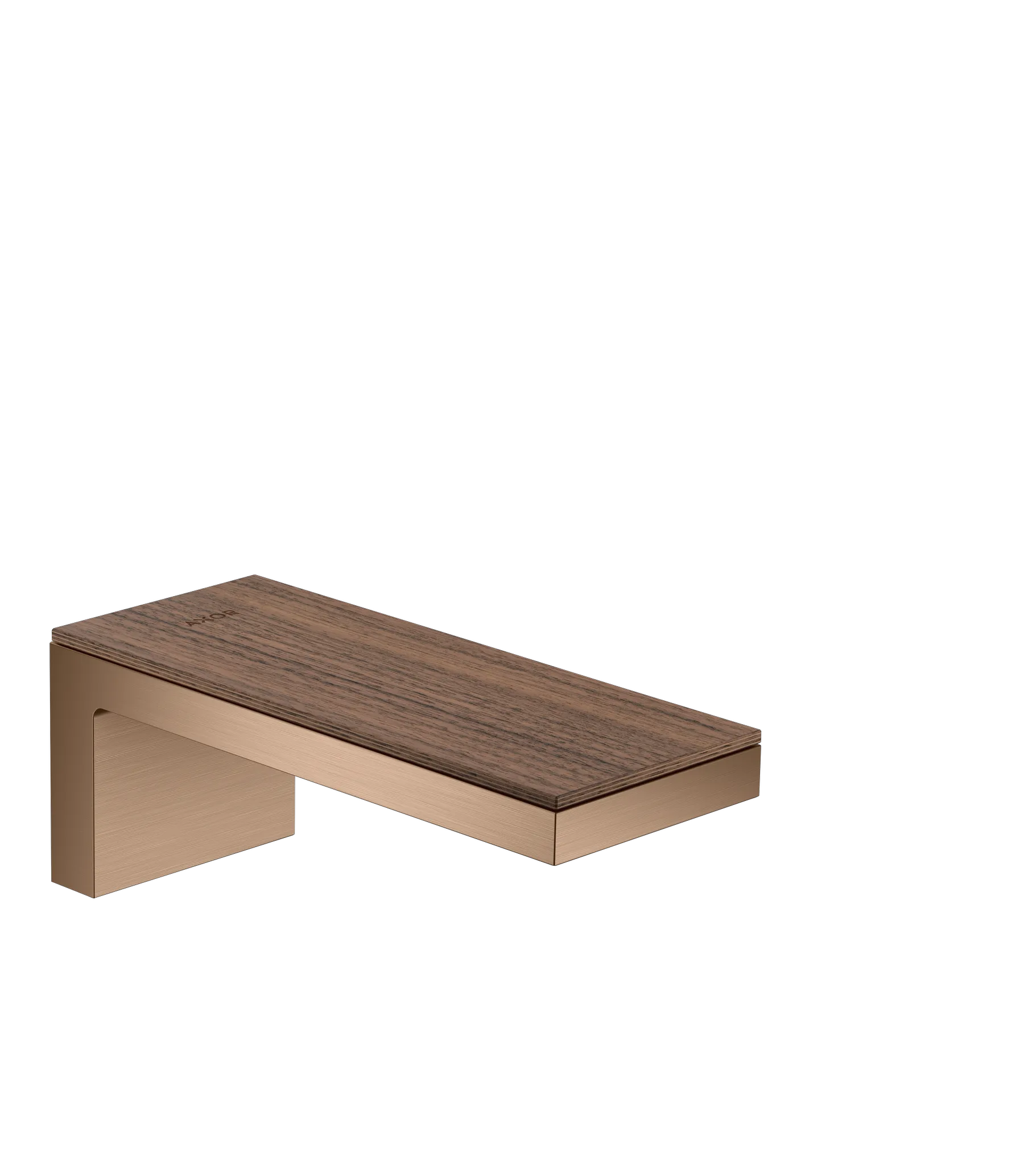 Hansgrohe AXOR MyEdition Mischer mit Platte 200 Amerikanischer Nussbaum Hansgrohe AXOR MyEdition Mischer mit Platte 200 Amerikanischer Nussbaum