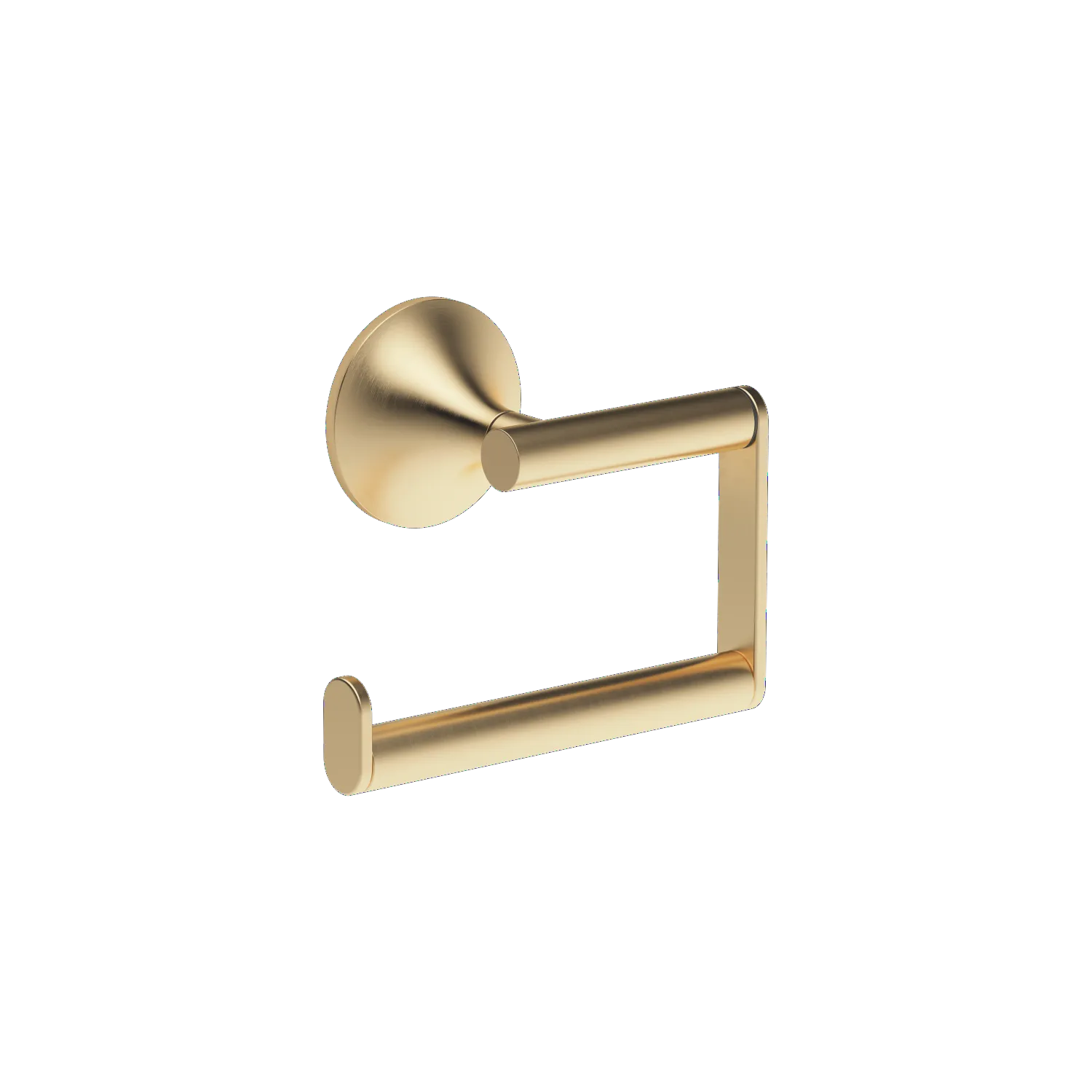 Dornbracht VAIA Papierrollenhalter ohne Deckel - Messing gebürstet (23kt Gold)