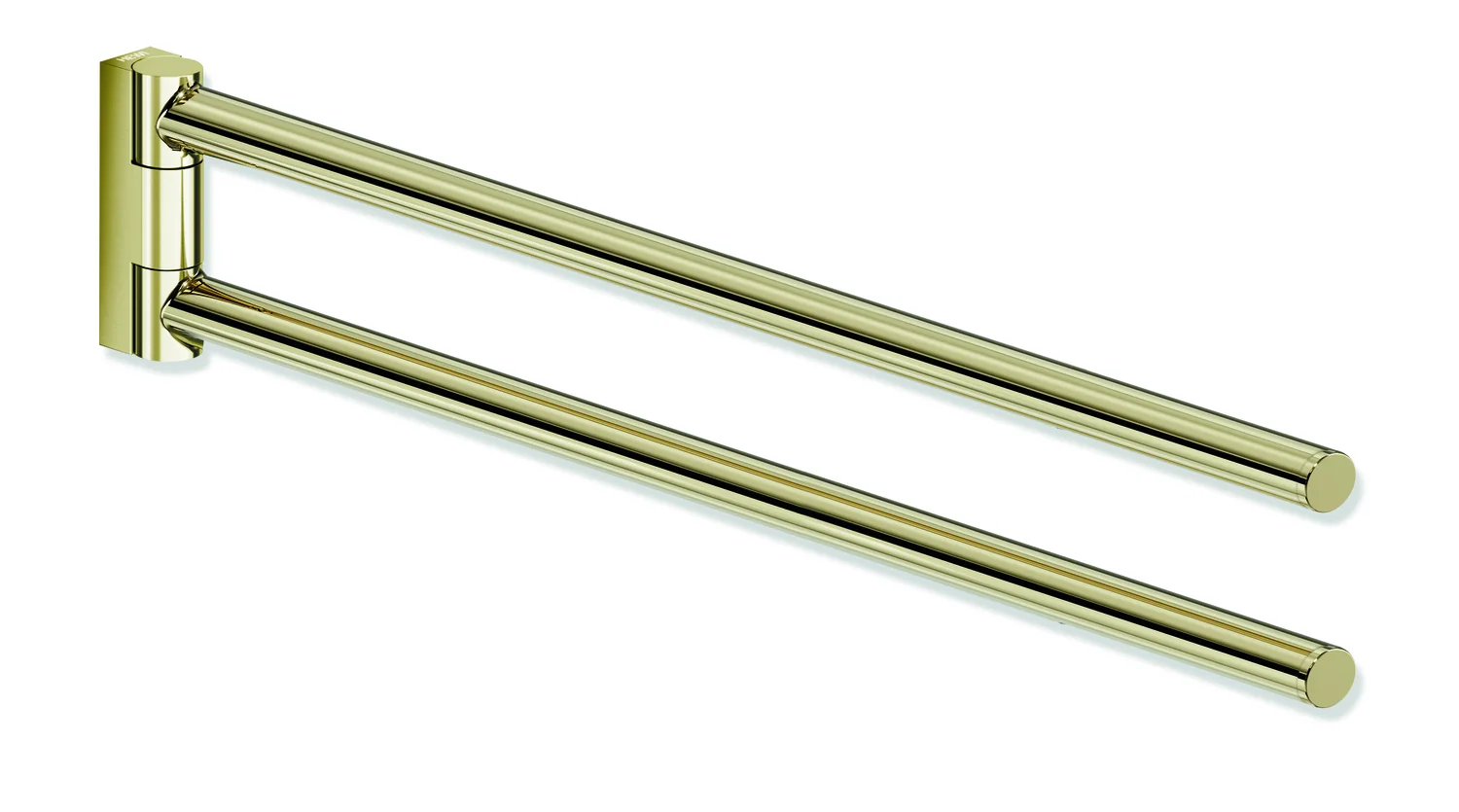 Handtuchhalter des Systems 162, Edelstahl, PVD, Länge 446 mm, in Farbe CK (Messing glänzend) Handtuchhalter des Systems 162, Edelstahl, PVD, Länge 446 mm, in Farbe CK (Messing glänzend)