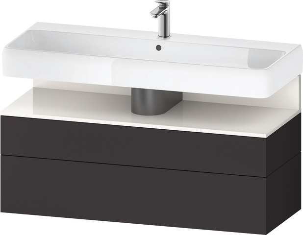 Duravit Waschtischunterschrank wandhängend „Qatego“ 119 × 59 × 47 cm