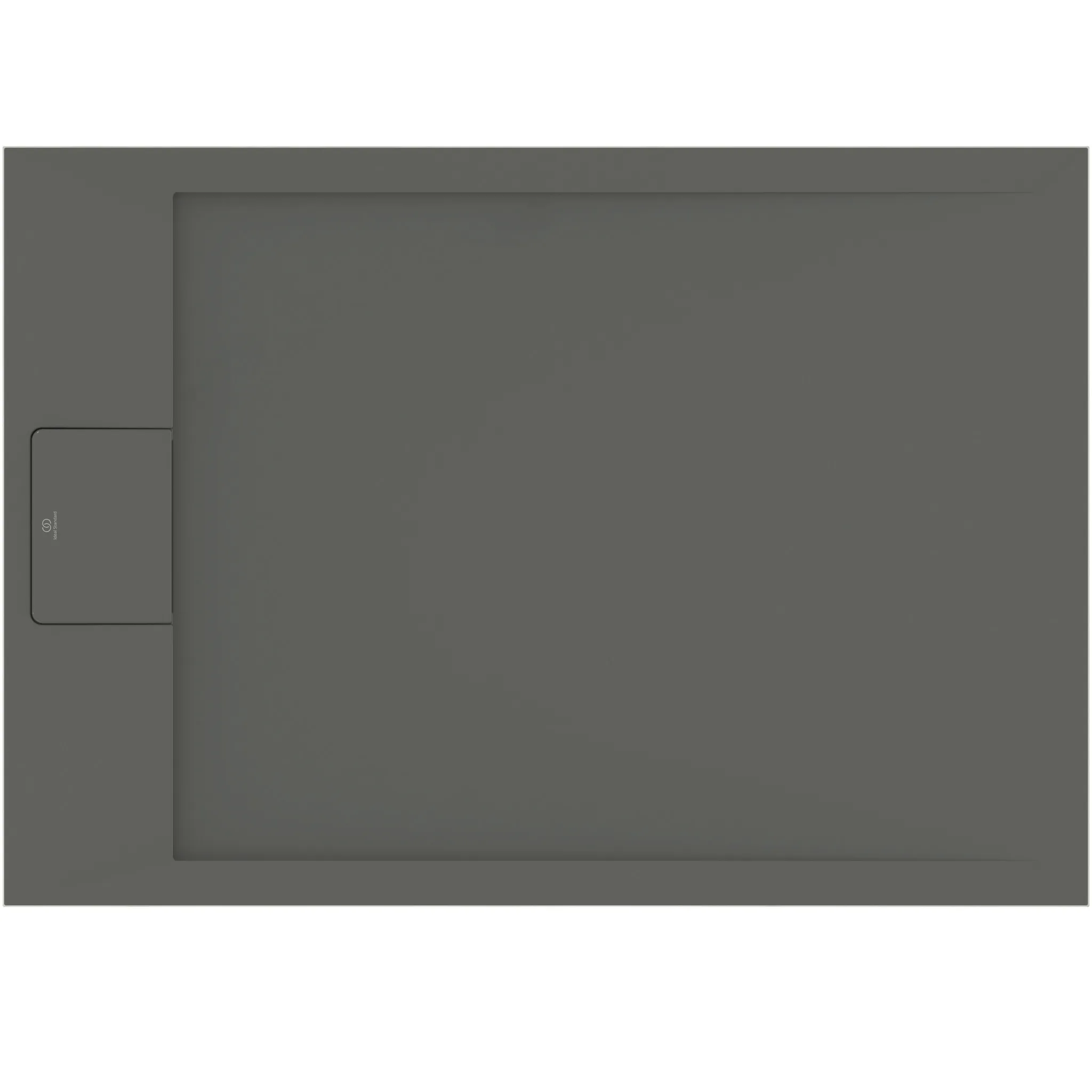 Ideal Standard Duschwanne „UltraFlatSi.life“ 70 × 100 cm in Quarzgrau