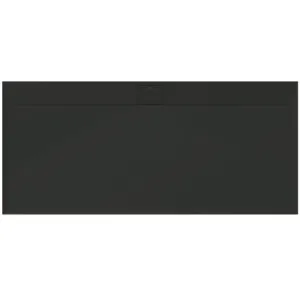 Ideal Standard Ultra Flat S i.life Rechteck-Brausewanne in Schiefer, 2000x900x30 mm, rutschfest, Ideal Solid Mineralguss Ideal Standard Ultra Flat S i.life Rechteck-Brausewanne in Schiefer, 2000x900x30 mm, rutschfest, Ideal Solid Mineralguss