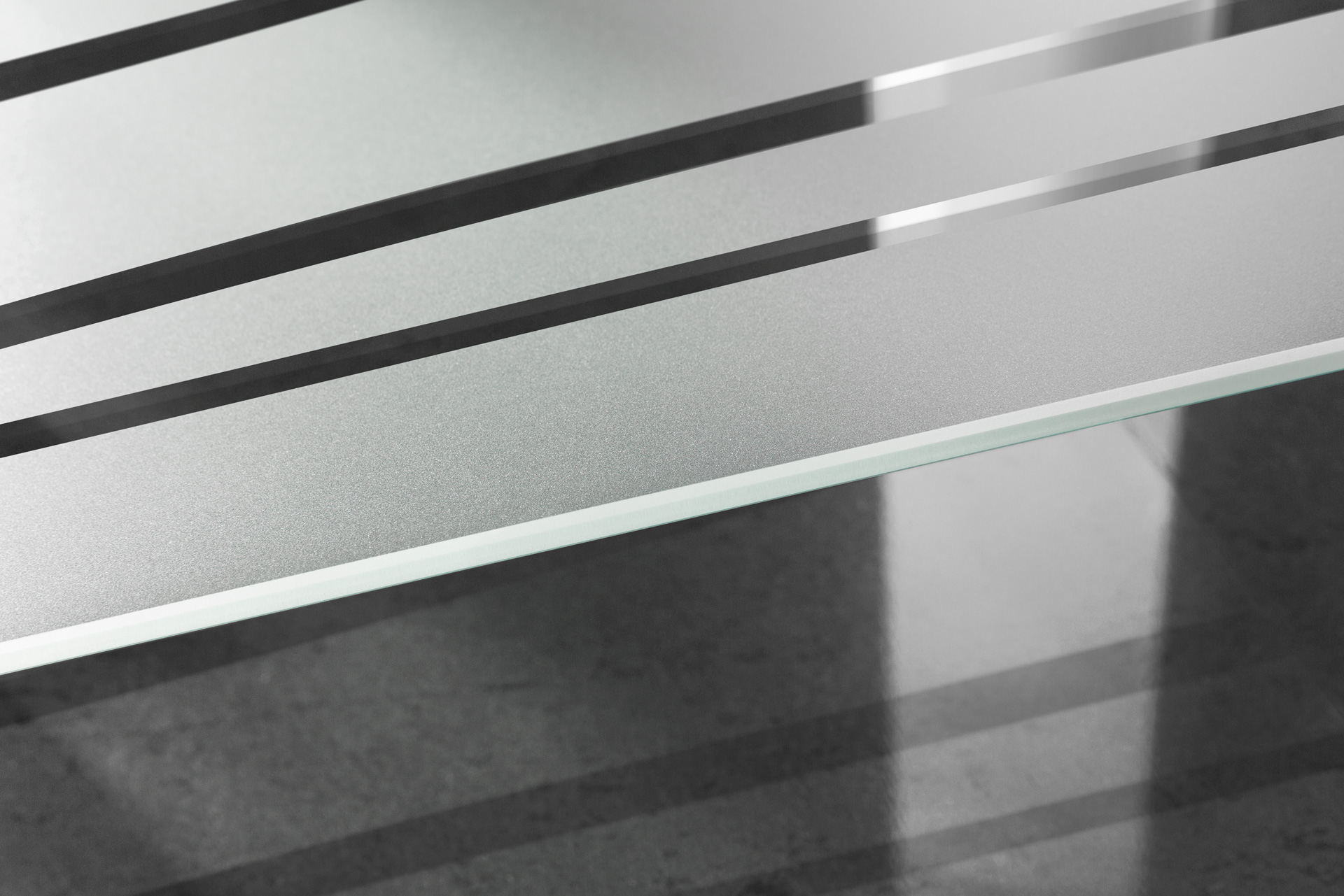 HSK Seitenwand „K2P“ Glas Linea 02, Profile Chromoptik (Alu Hochglanz poliert), für #Türbreite# HSK Seitenwand „K2P“ Glas Linea 02, Profile Chromoptik (Alu Hochglanz poliert), für #Türbreite#