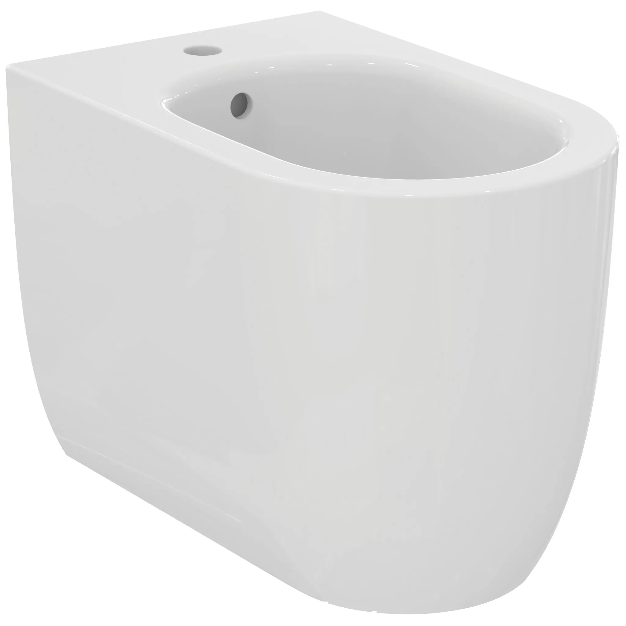 Ideal Standard Bidet „BlendCurve“, Befestigung verdeckt 35,5 × 56 × 40 cm in Weiß Ideal Standard Bidet „BlendCurve“, Befestigung verdeckt 35,5 × 56 × 40 cm in Weiß