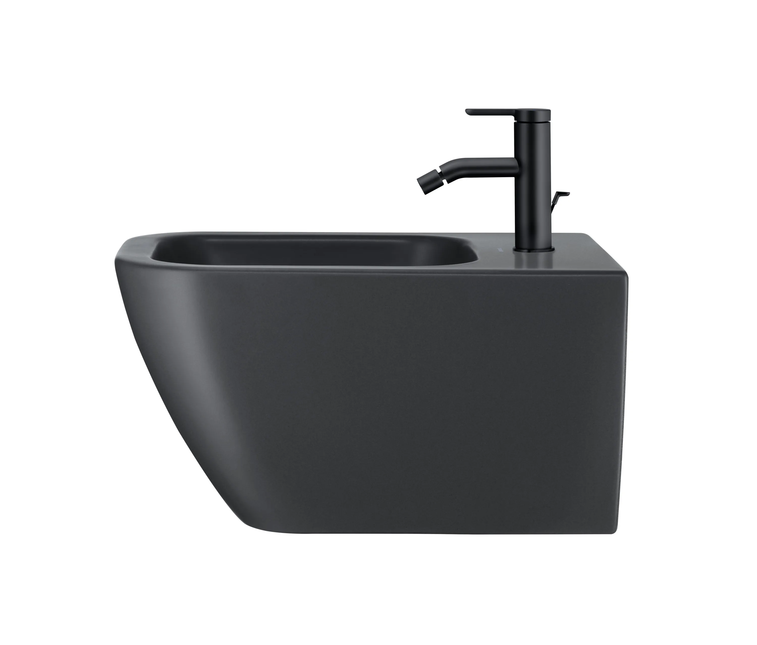 Duravit Wand-Bidet „Happy D.2“, Befestigung sichtbar 36,5 × 54 × 28,5 cm Duravit Wand-Bidet „Happy D.2“, Befestigung sichtbar 36,5 × 54 × 28,5 cm
