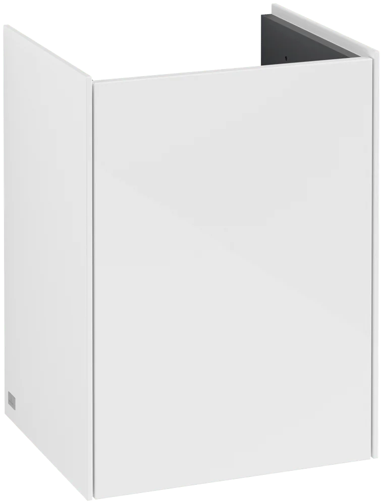 Villeroy & Boch Waschbeckenunterschrank Collaro C00500, Eckig Glossy White, 410x344 mm, Höhe 546 mm, mit SoftClosing und Fachboden Villeroy & Boch Waschbeckenunterschrank Collaro C00500, Eckig Glossy White, 410x344 mm, Höhe 546 mm, mit SoftClosing und Fachboden