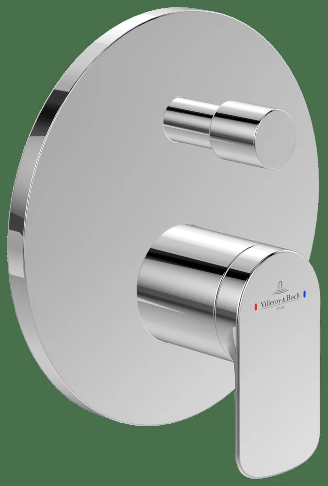Villeroy & Boch O.novo Unterputz-Einhebel-Armatur TVS104353000, Chrom