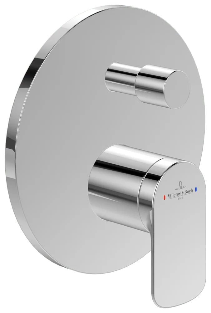 Villeroy & Boch O.novo Unterputz-Einhebel-Armatur TVS104353000, Chrom Villeroy & Boch O.novo Unterputz-Einhebel-Armatur TVS104353000, Chrom