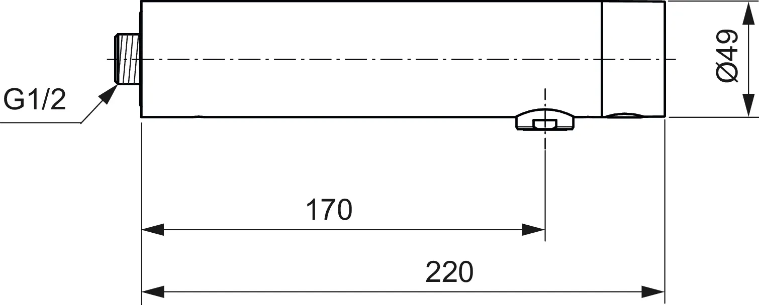Sensor-Wand-Waschtischarmatur Sensorflow ohne Mischung Ausladung 170mm Batterie Chrom Sensor-Wand-Waschtischarmatur Sensorflow ohne Mischung Ausladung 170mm Batterie Chrom