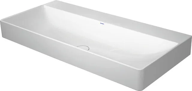 Wandwaschtisch „DuraSquare“, ohne Überlauf Becken: mittig / Größe: 100 × 47 cm / Hahnlochbohrung: ohne Hahnlochbohrung / Hahnlochposition: ohne / Oberflächenveredelung: ohne Oberflächenveredelung Wandwaschtisch „DuraSquare“, ohne Überlauf Becken: mittig / Größe: 100 × 47 cm / Hahnlochbohrung: ohne Hahnlochbohrung / Hahnlochposition: ohne / Oberflächenveredelung: ohne Oberflächenveredelung
