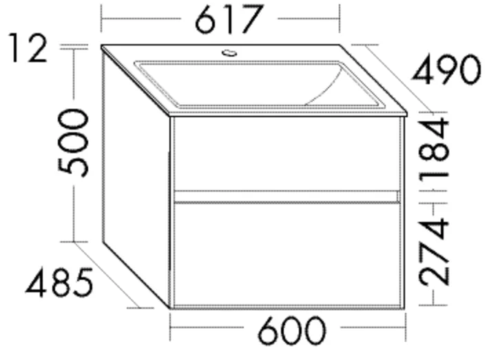 burgbad Waschtischunterschrank „rc40Solitaire“ in Sand Solid Matt burgbad Waschtischunterschrank „rc40Solitaire“ in Sand Solid Matt