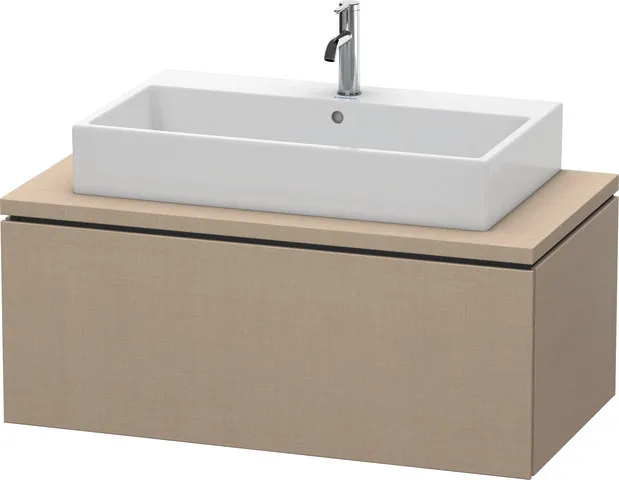 Duravit Waschtischunterschrank wandhängend „L-Cube“ 102 × 40 × 54,7 cm Leinen Duravit Waschtischunterschrank wandhängend „L-Cube“ 102 × 40 × 54,7 cm Leinen