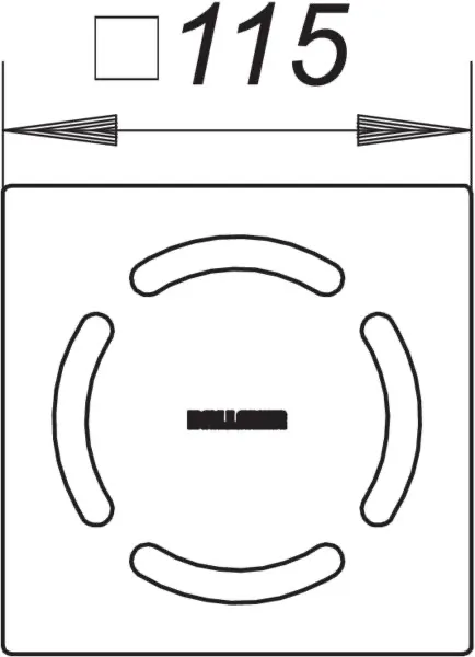 Rost Primus 115, 115 x 115 mm Rost Primus 115, 115 x 115 mm