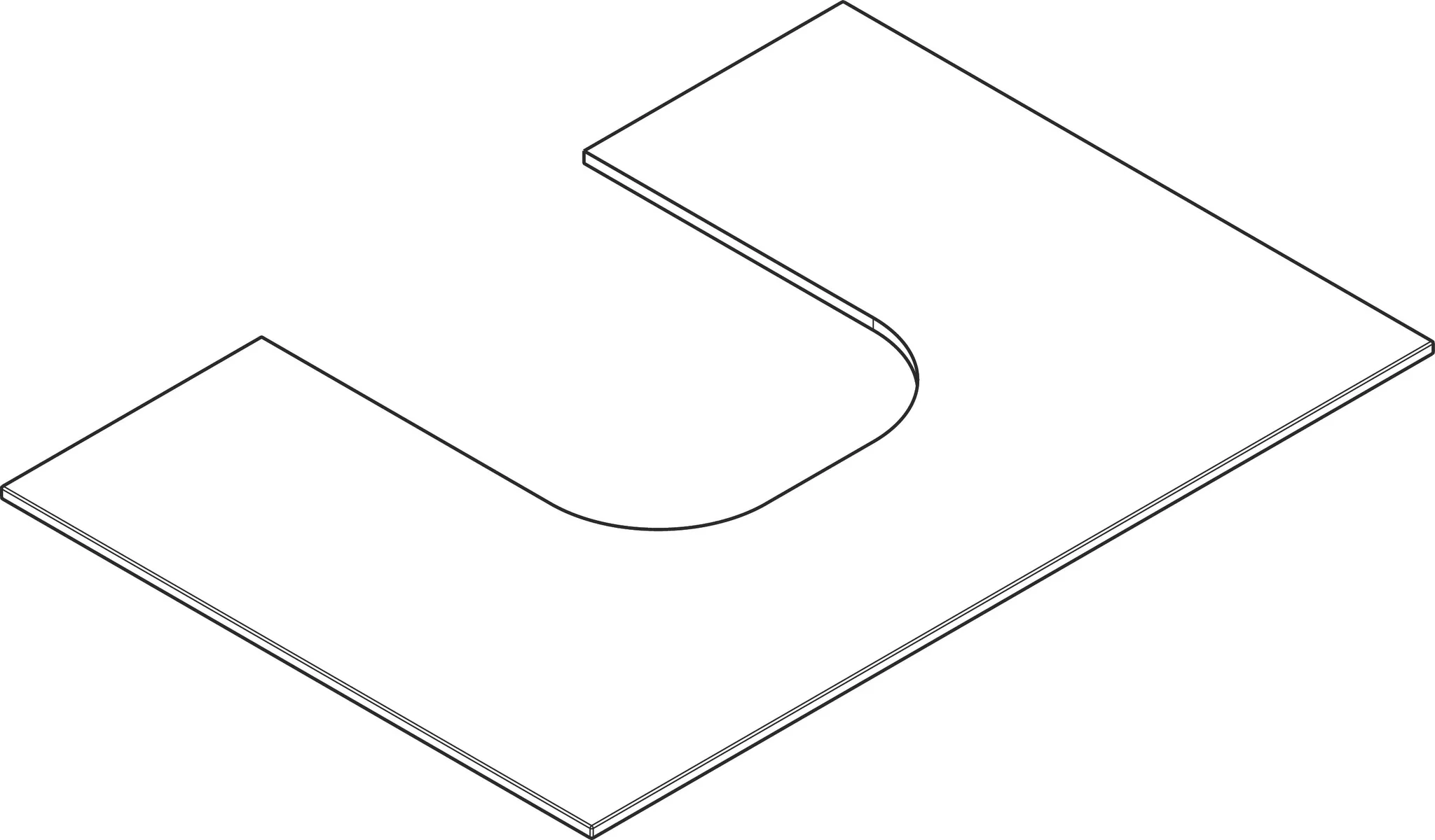 Hansgrohe Xevolos E Konsole 780⁄550, mattweiß