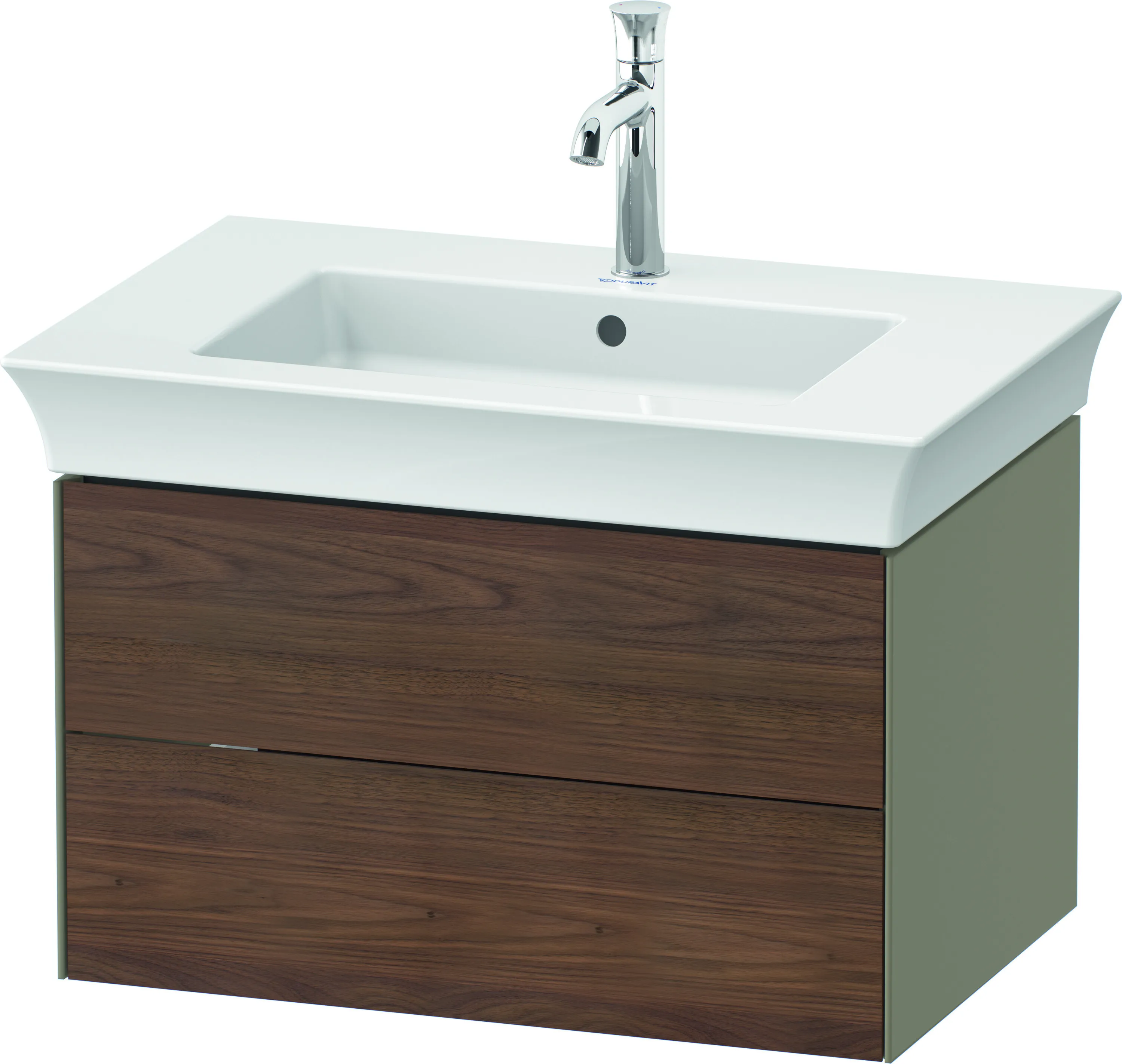 Duravit Waschtischunterschrank wandhängend „White Tulip“ 68,4 × 41 × 45,8 cm