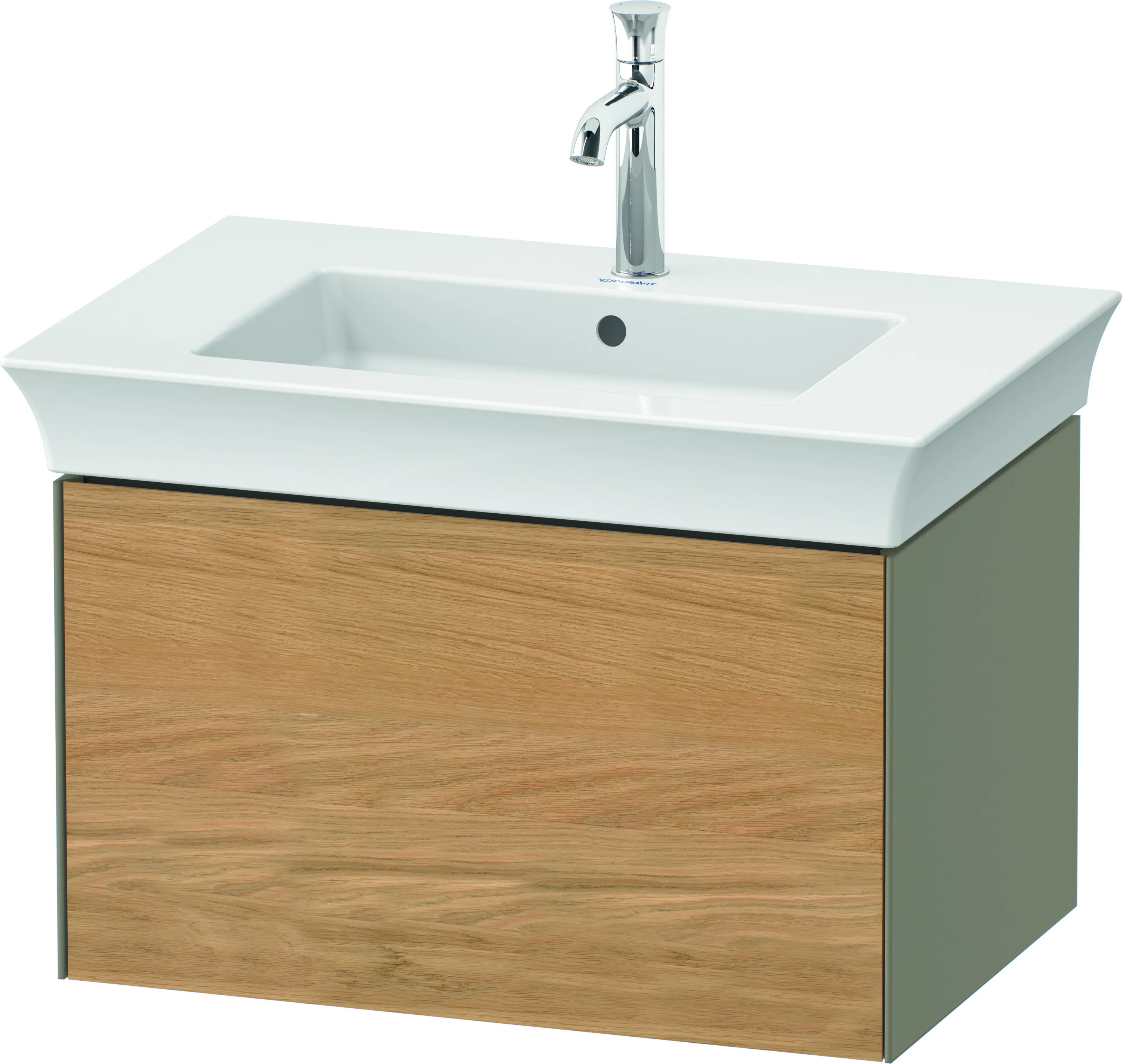 Duravit Waschtischunterschrank „White Tulip“, mit Beleuchtung