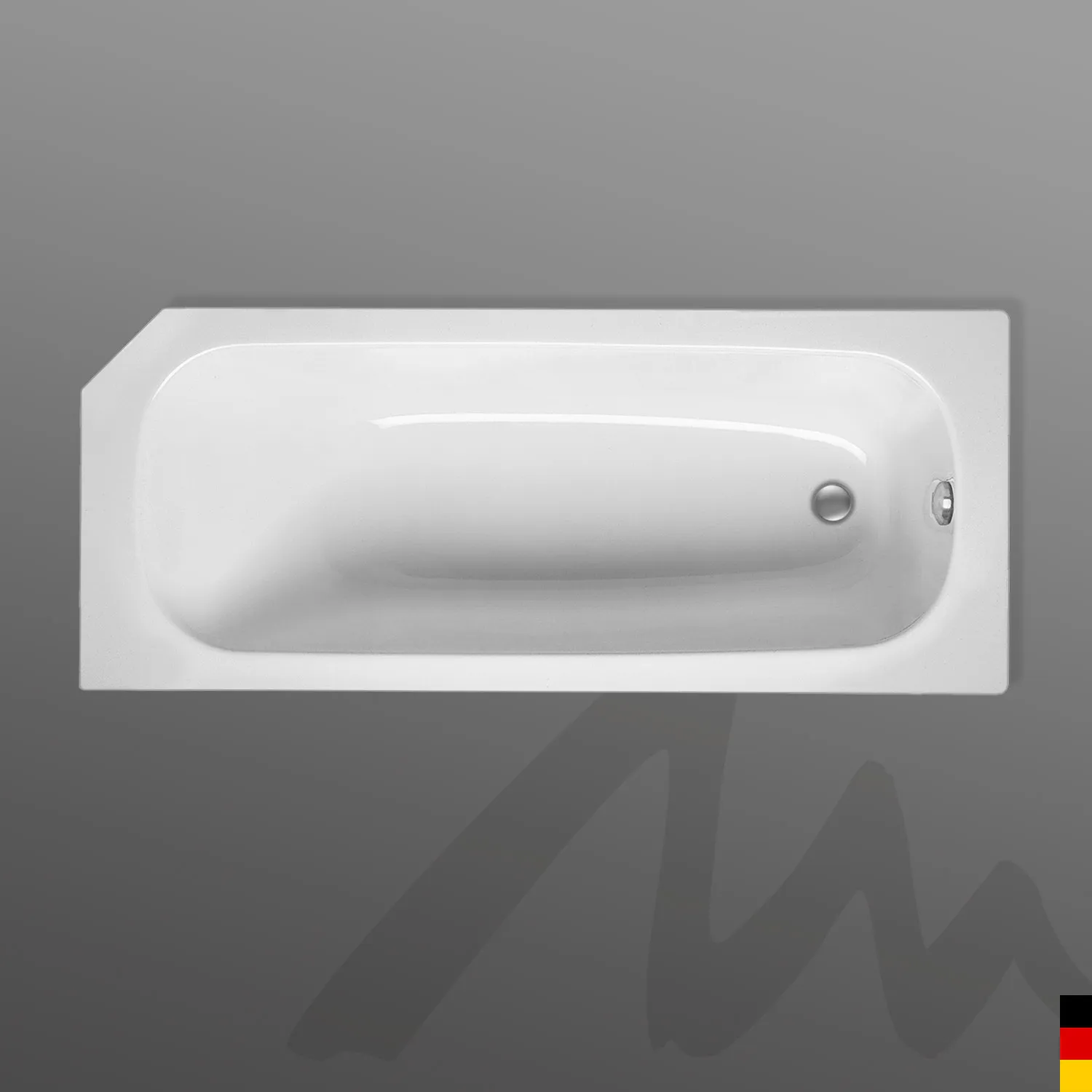 Mauersberger aurea Acryl-Badewanne Kompaktform Aurea 160/70 KL 1600x700x430, weiß Mauersberger aurea Acryl-Badewanne Kompaktform Aurea 160/70 KL 1600x700x430, weiß