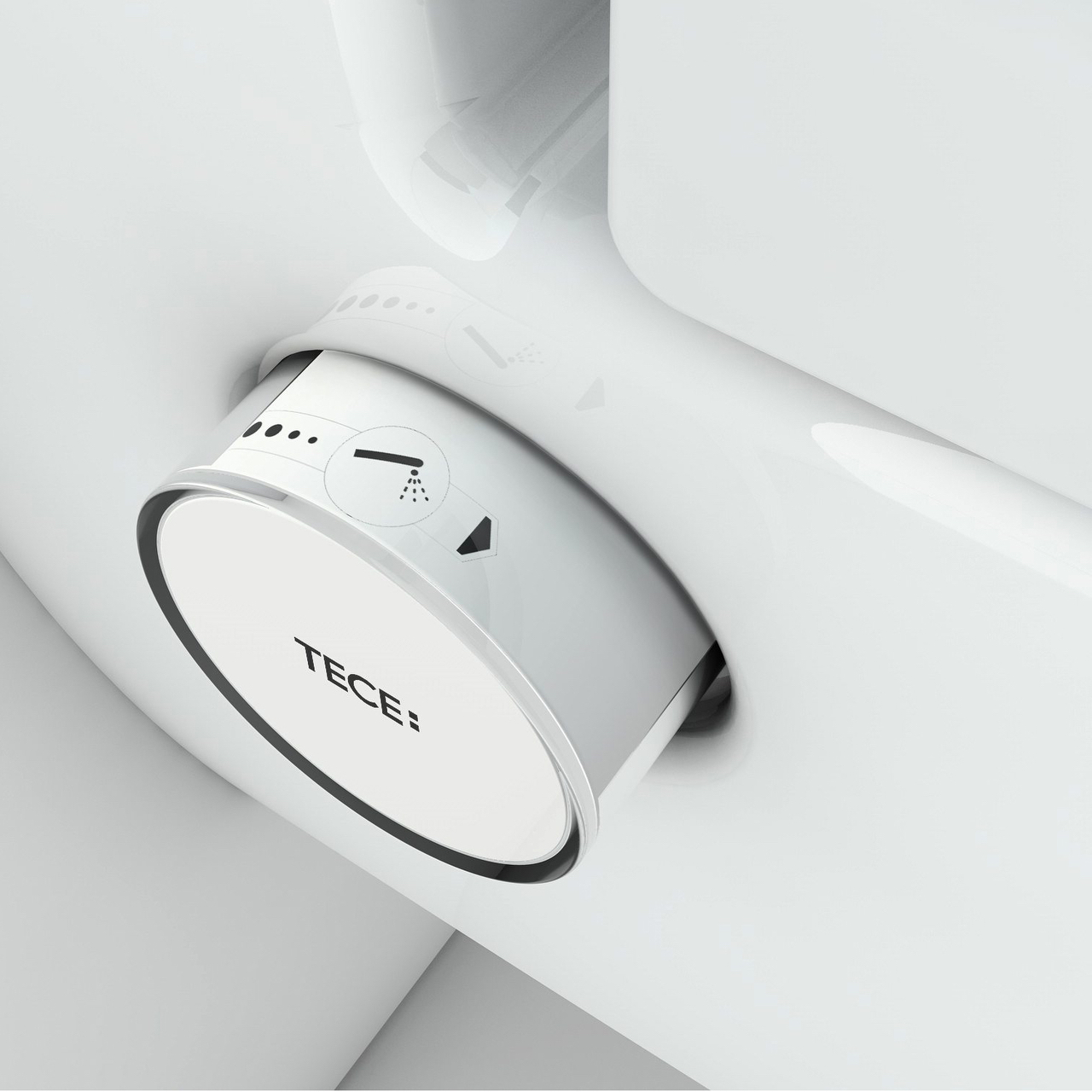 Set Dusch-WC TECEone, spülrandlos, mit Duschfunktion inkl. WC-Sitz mit Absenkautomatik Set Dusch-WC TECEone, spülrandlos, mit Duschfunktion inkl. WC-Sitz mit Absenkautomatik