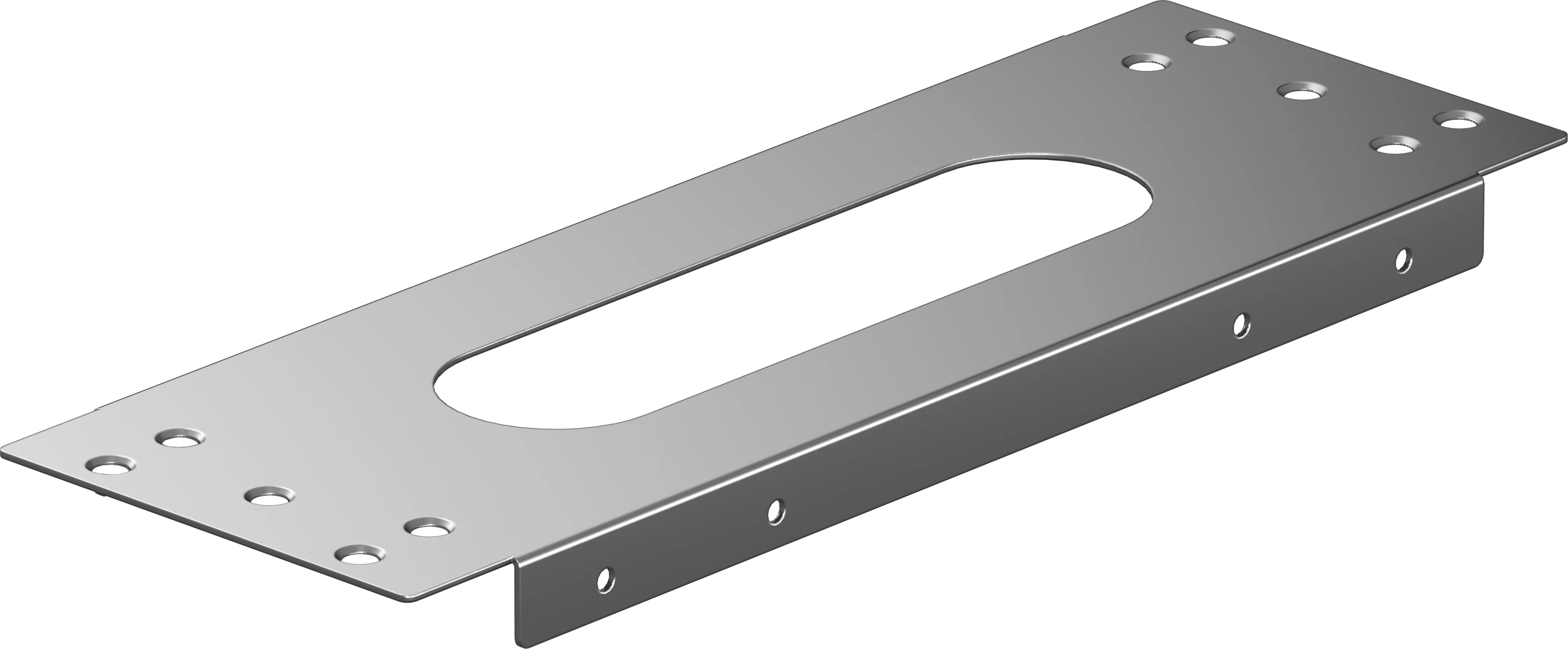 Hansgrohe sBox Montageplatte für Fliesenrandmontage, 350 x 120 mm Hansgrohe sBox Montageplatte für Fliesenrandmontage, 350 x 120 mm