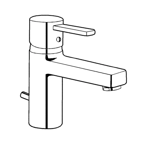 Kludi ZENTA Waschtisch-Einhandmischer XL DN 15, chrom Kludi ZENTA Waschtisch-Einhandmischer XL DN 15, chrom