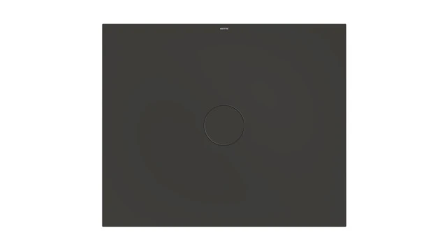Bette rechteck Duschwanne „BetteAir“ 1200 × 1000 mm mit BetteAntirutsch Pro, ohne Oberflächenveredelung, mit Minimum-Wannenträger, in Anthracite