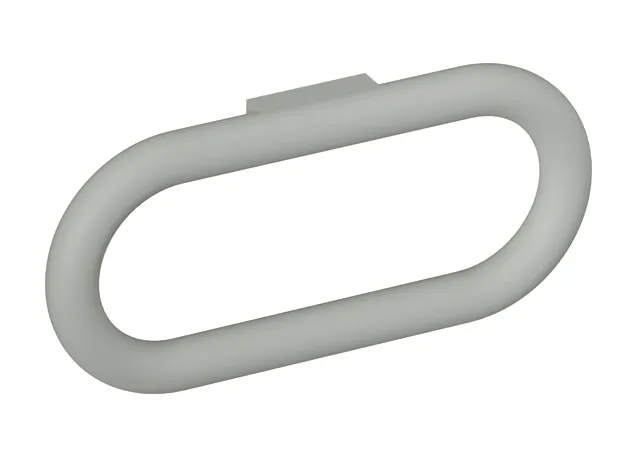 HEWI Handtuchring „Serie 477“ 32 × 15 × 2,8 cm in Felsgrau HEWI Handtuchring „Serie 477“ 32 × 15 × 2,8 cm in Felsgrau