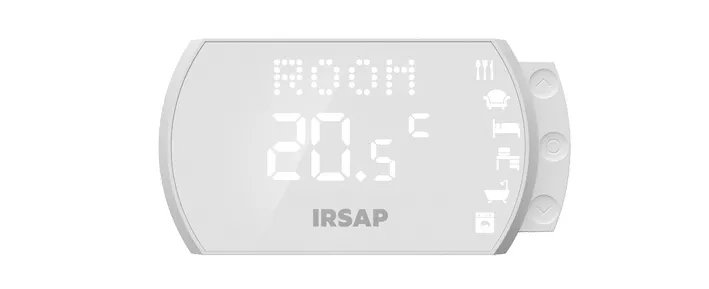 IRSAP NOW SMART Raumthermostat, Weiss IRSAP NOW SMART Raumthermostat, Weiss