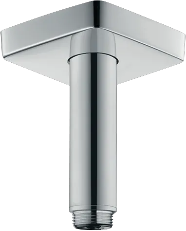 Hansgrohe Deckenanschluss E DN15, Chrom, 10 cm Länge, Aufputzmontage