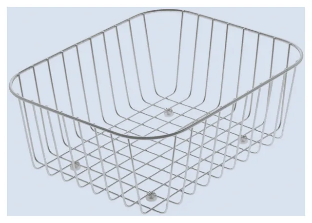 Drahtkorb Zubehör 985000, 325 x 350 mm, aus Edelstahl, Edelstahl