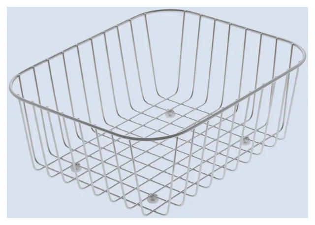 Drahtkorb Zubehör 985000, 325 x 350 mm, aus Edelstahl, Edelstahl Drahtkorb Zubehör 985000, 325 x 350 mm, aus Edelstahl, Edelstahl