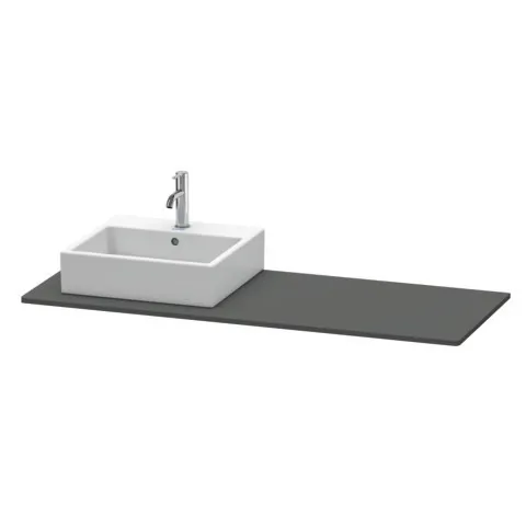 Duravit Konsole „XSquare“ in Graphit Matt