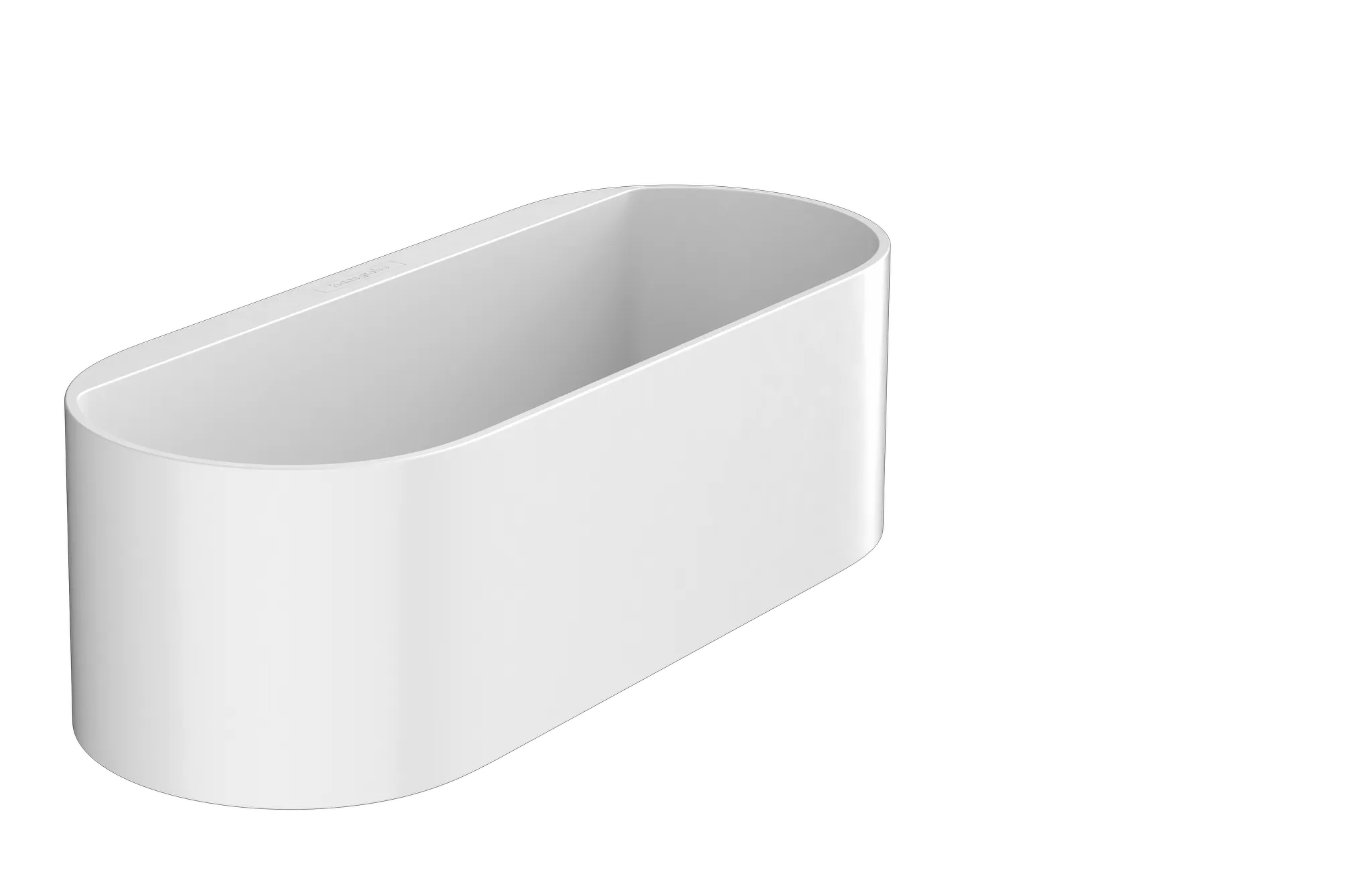 Hansgrohe WallStoris Ablagekorb tief, Mattweiß Hansgrohe WallStoris Ablagekorb tief, Mattweiß