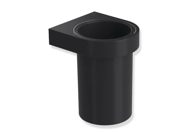 Becher mit Halter, Halter Metall, pulverbeschichtet, Becher Polyamid, matt, in Farbe AS (Weiß tiefmatt - Weiß matt) Becher mit Halter, Halter Metall, pulverbeschichtet, Becher Polyamid, matt, in Farbe AS (Weiß tiefmatt - Weiß matt)