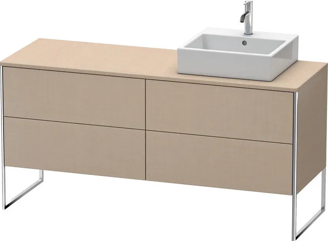 Duravit Waschtischunterschrank bodenstehend „XSquare“ 160 × 77,8 × 54,8 cm