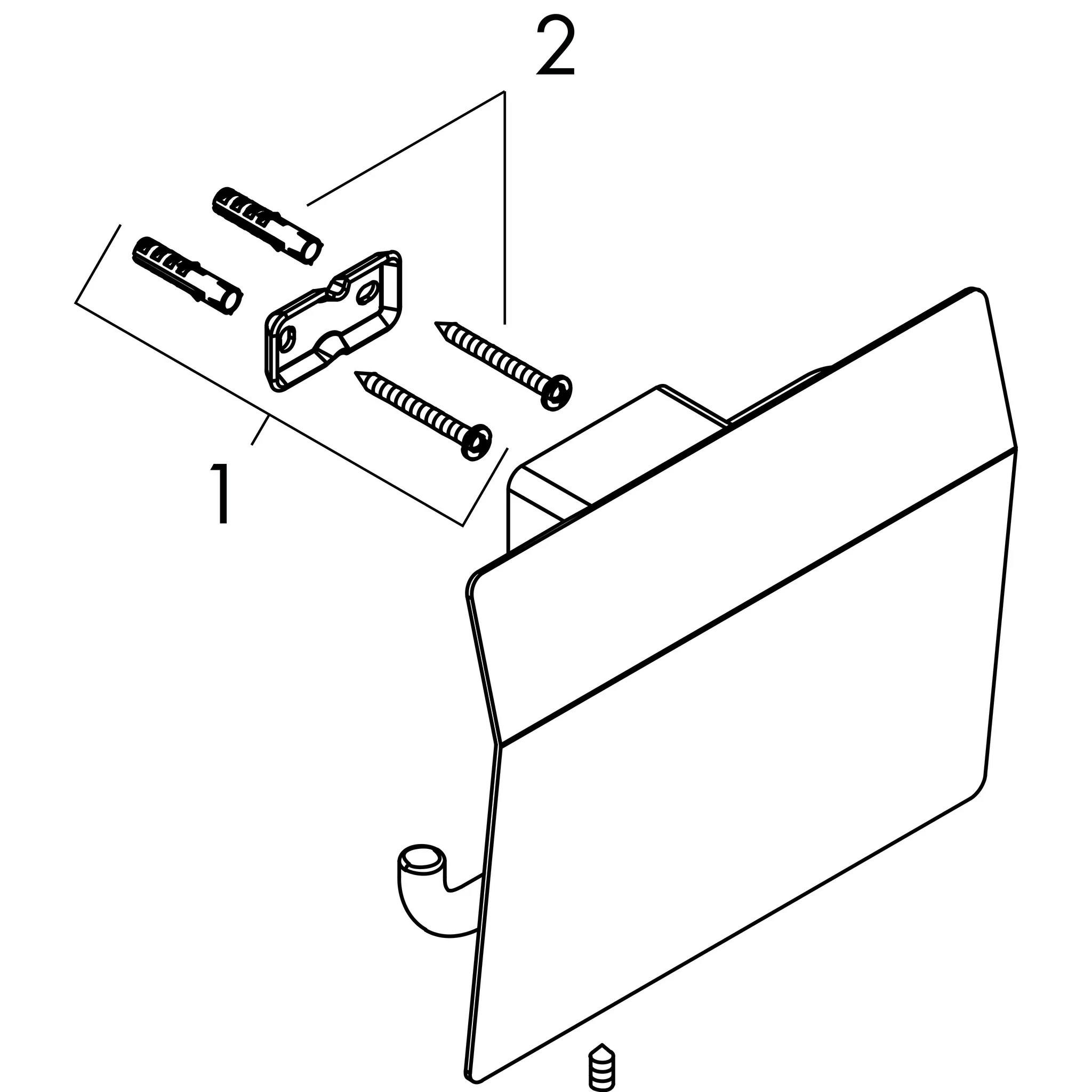 Papierrollenhalter mit Deckel AddStoris chrom Papierrollenhalter mit Deckel AddStoris chrom