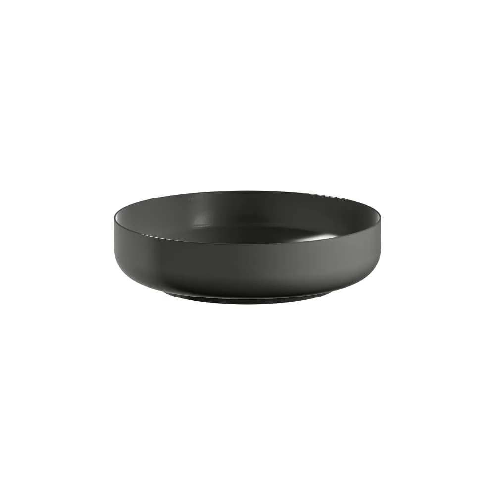 Laufen Waschtisch-Schale SONDO rund ohne Armaturenloch ohne Überlauf 450 x 450 x 119 mm in Dark Iron