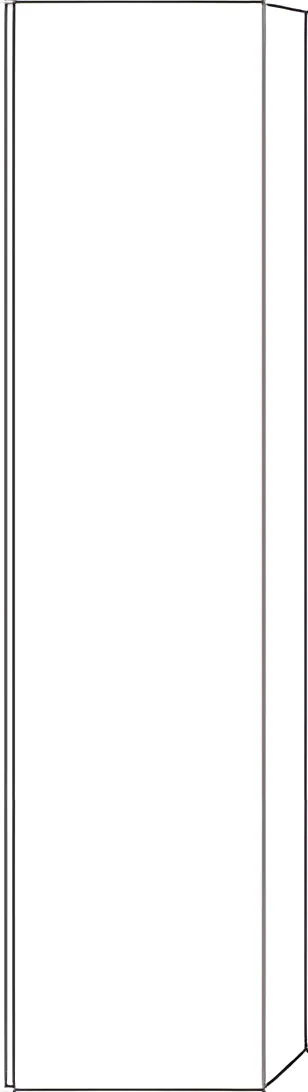 Sanipa Hochschrank „3way“ 400 × 1700 × 345 mm Anschlag rechts, in Eiche Nebraska, Anschlag rechts