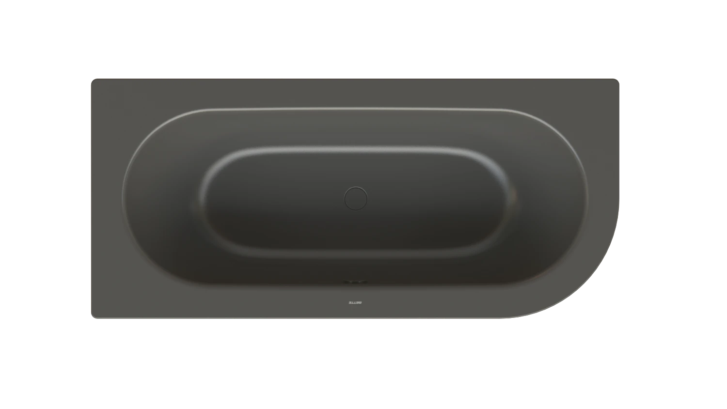 Bette rechteck Badewanne „BetteStarlet IV Silhouette“ 165 × 75 cm in Anthracite Bette rechteck Badewanne „BetteStarlet IV Silhouette“ 165 × 75 cm in Anthracite