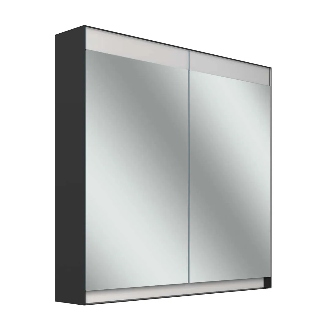 Schneider Spiegelschrank „FILOHCL“ in schwarz matt Schneider Spiegelschrank „FILOHCL“ in schwarz matt