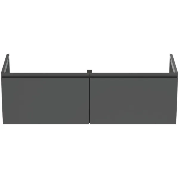 Ideal Standard Möbeldoppel-Waschtischunterschrank Finesse 1200x440x375mm Anthrazit matt