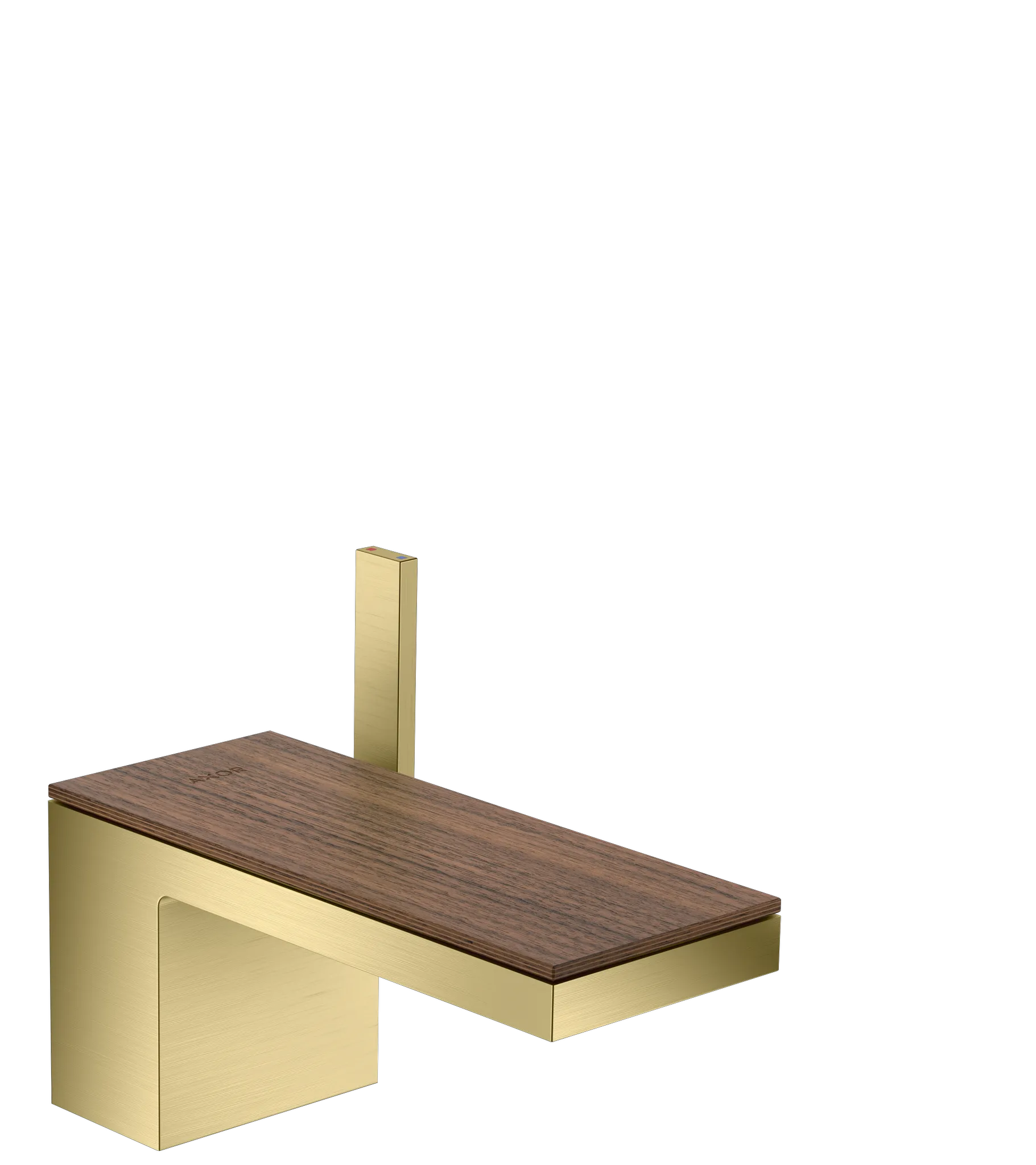 Hansgrohe AXOR MyEdition Mischer mit Platte 200 Amerikanischer Nussbaum Hansgrohe AXOR MyEdition Mischer mit Platte 200 Amerikanischer Nussbaum