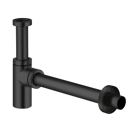 Kludi BAD SIFONE Flaschen-Geruchsverschluss mattschwarz, G1 1/4 x D 32mm x 320mm, für Waschtische Kludi BAD SIFONE Flaschen-Geruchsverschluss mattschwarz, G1 1/4 x D 32mm x 320mm, für Waschtische