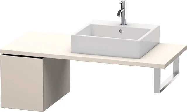 Duravit Unterschrank für Konsole „L-Cube“ 32 × 40 × 54,7 cm Taupe Supermatt