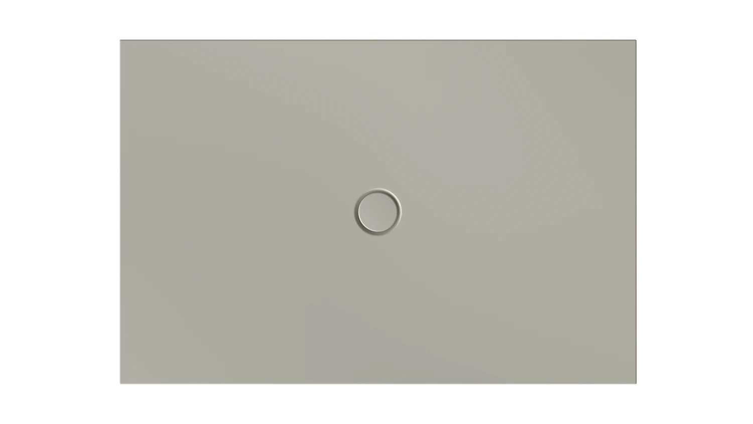 Bette rechteck Duschwanne „BetteFloor“ 1500 × 1000 mm mit BetteAntirutsch Pro, ohne Oberflächenveredelung, ohne Wannenträger, in Stone