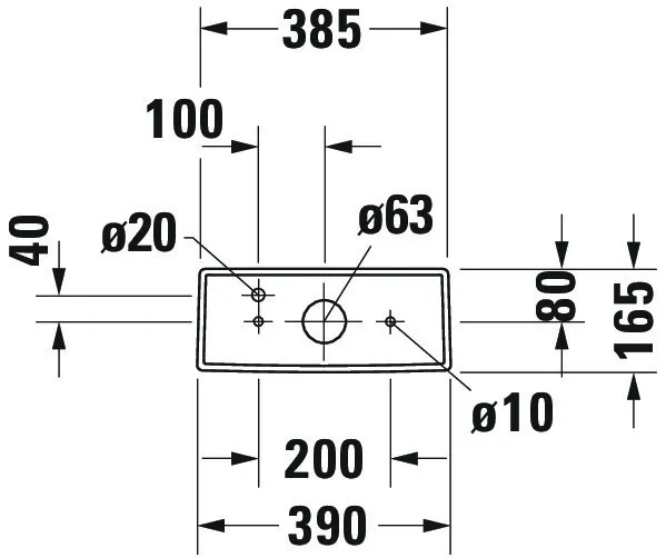 Spülkasten „DuraStyle“ 39 × 37 × 17 cm Spülkasten „DuraStyle“ 39 × 37 × 17 cm