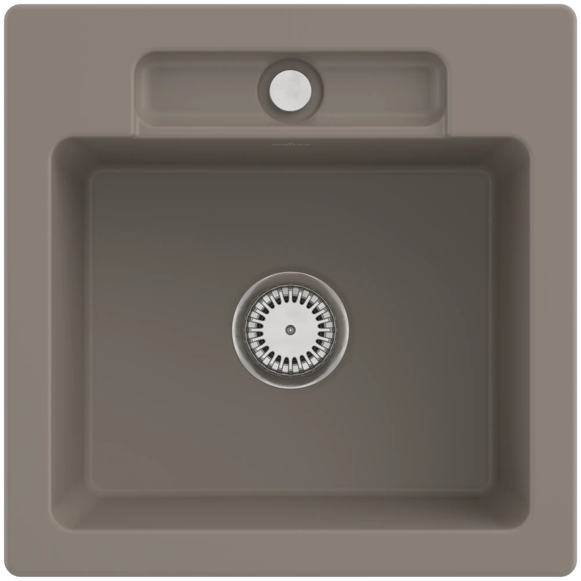 Villeroy & Boch Einbau-Küchenspülbecken „Siluet“ 50 S 510 × 510 × 220 mm in Timber
