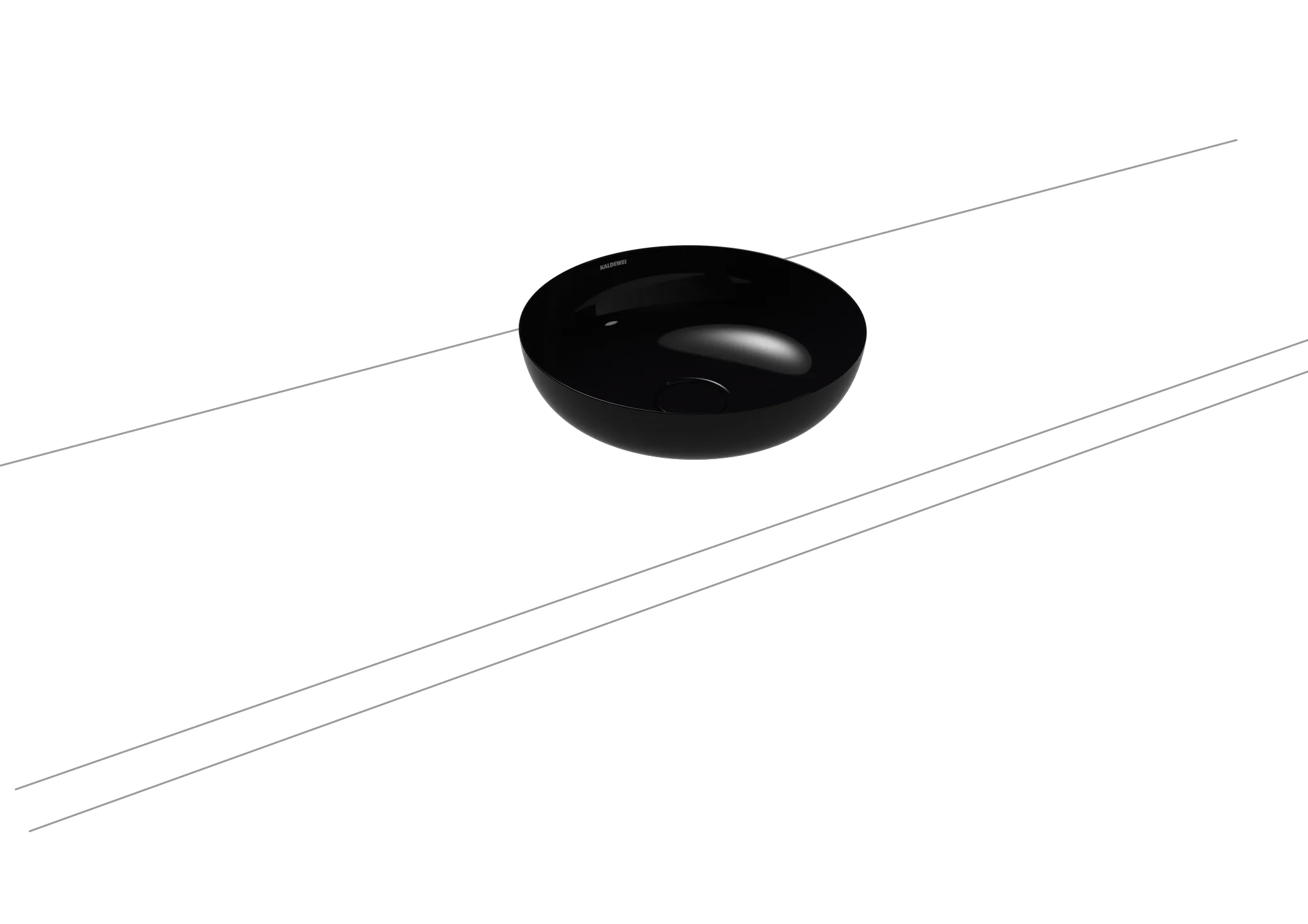 Waschtischschale „Miena“ ⌀ 38 cm schwarz mit Perl-Effekt SONDERANGEBOT Waschtischschale „Miena“ ⌀ 38 cm schwarz mit Perl-Effekt SONDERANGEBOT