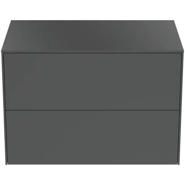 Ideal Standard Waschtischunterschrank Conca, 2 Auszüge, anthrazit