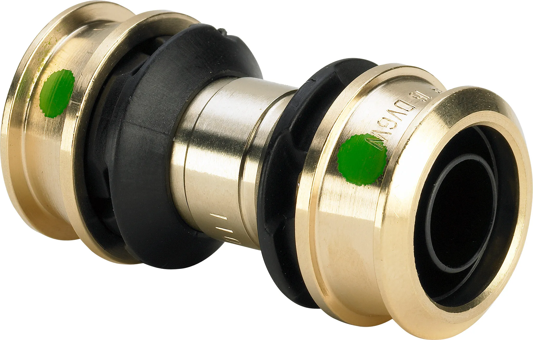 Viega „Raxofix“ Kupplung mit 2 Muffen 40 × 16 mm Viega „Raxofix“ Kupplung mit 2 Muffen 40 × 16 mm