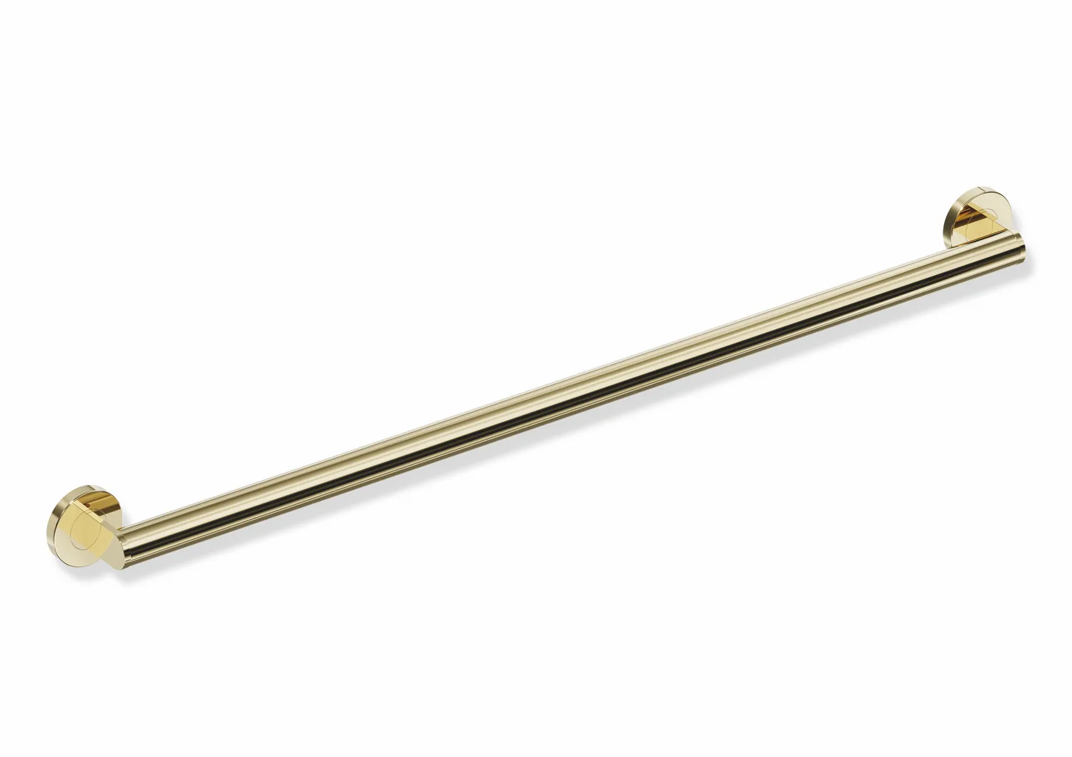 HaltegriffEdelstahl, PVD, Achsmaß 914 mm, Tiefe 70 mm, Stangendurchmesser 32 mm, in Farbe CK (Messing glänzend)